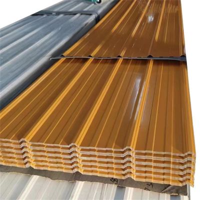 kopen 0.35mm Dikte Gekleurde Breedte 762mm 900mm 914mm van Dakwerkbladen online vervaardiging