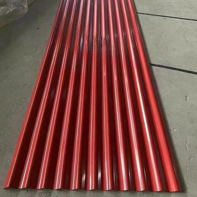 kopen 0.28mm het Bladastm A755/EN 10346 Norm van het Golven Openluchtkleur Met een laag bedekte Dakwerk online vervaardiging