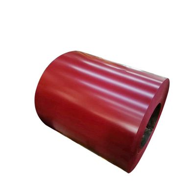 Met een laag bedekte Rol PPGI 0.12mm2mm van het Dx51d de Dx52d Vooraf geverfte Staal Kleur