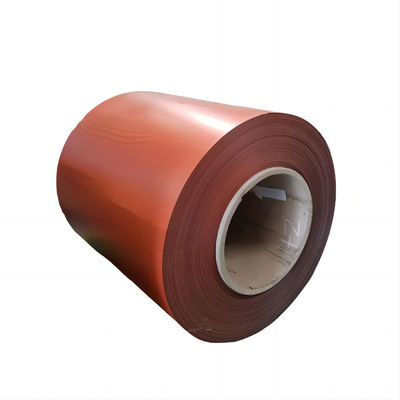 3003 Brick Red Aluminium Roofing Coil Aluminium gegolfde plaat materiaal
