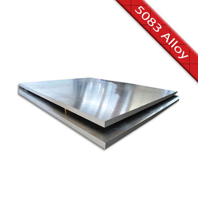 Hoge sterkte 5000 serie 5083 Aluminium Marine Plate Aluminium 5083 Plaat