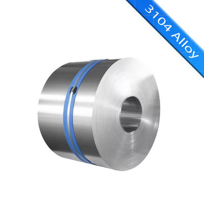 0.27mm ASTM B209 AA3104 Aluminium spiraal 3104 Spiraal Aluminium voorraad