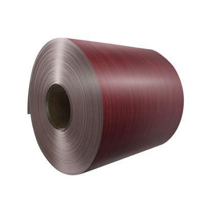 1.2 mm Dikte Imitatie houten rol gecoate aluminium spoel